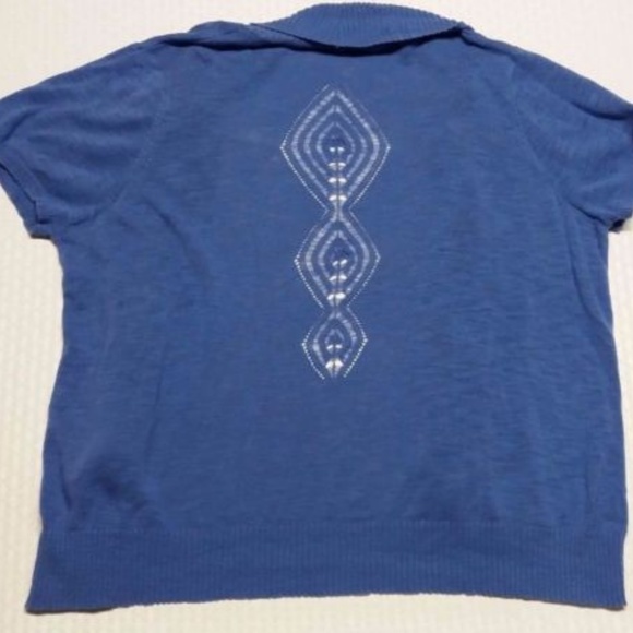 Fashion Bug 2X Cardigan Purple Sweater - Picture 2 of 8